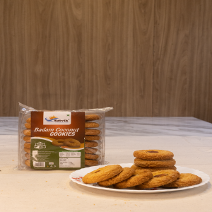 Satvik Packet Cookies - Badam Coconut - Pack of 2