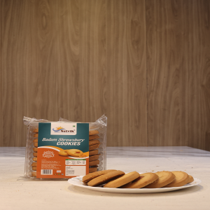 Satvik Packet Cookies - Badam Shrewsbury - Pack of 2