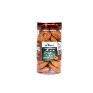 Satvik Pet Jar - Badam Coconut