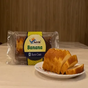 Satvik Slice Cake - Banana