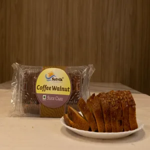 Satvik Slice Cake - Coffee Walnut