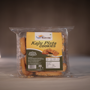 Satvik Packet Cookies - Kaju Pista - Pack of 2