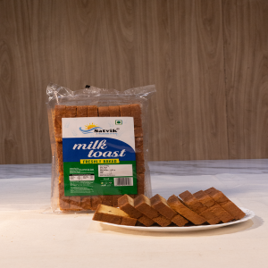 Satvik Toast - Milk - Pack of 2