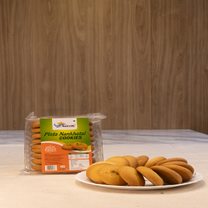 Satvik Packet Cookies - Pista Nankhatai - Pack of 2