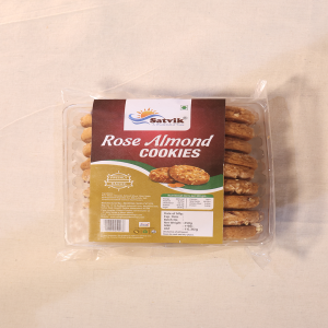 Satvik Packet Cookies - Rose Almond - Pack of 2
