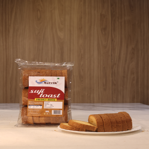 Satvik Toast - Suji - Pack of 2