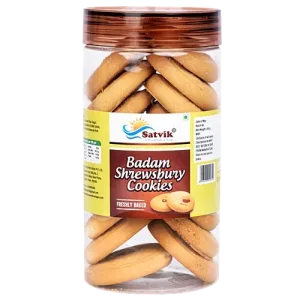 Satvik Pet Jar - Badam Shrewsbury