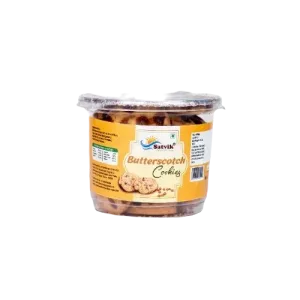 Satvik Jar Cookies - Butterscotch - Pack of 2
