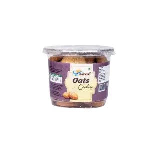 Satvik Jar Cookies - Oats - Pack of 2
