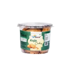 Satvik Jar Cookies - Kaju - Pack of 2