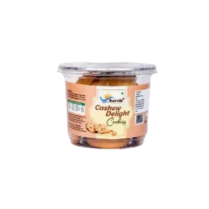 Satvik Jar Cookies - Cashew Delight - Pack of 2