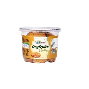 Satvik Jar Cookies - Dryfruits - Pack of 2