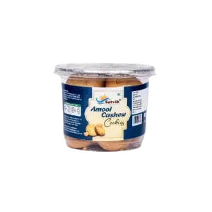 Satvik Jar Cookies - Amool Cashew - Pack of 2
