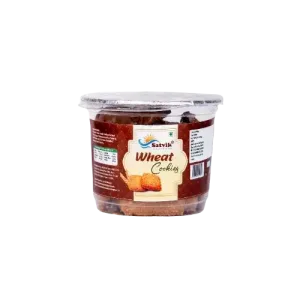 Satvik Jar Cookies - Wheat - Pack of 2