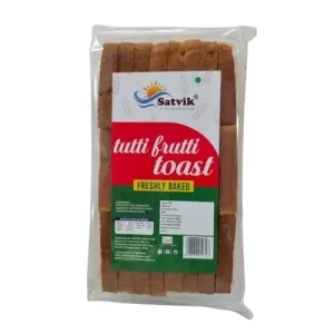 Satvik Toast - Tutti Fruti - Pack of 2